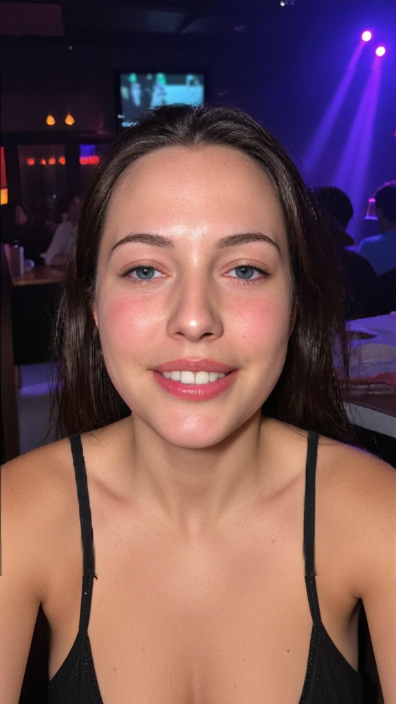 Face after asymmetry correction