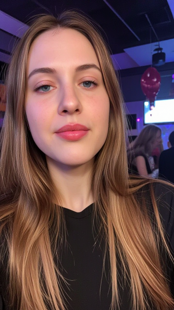 Asymmetric face — before (example 2)