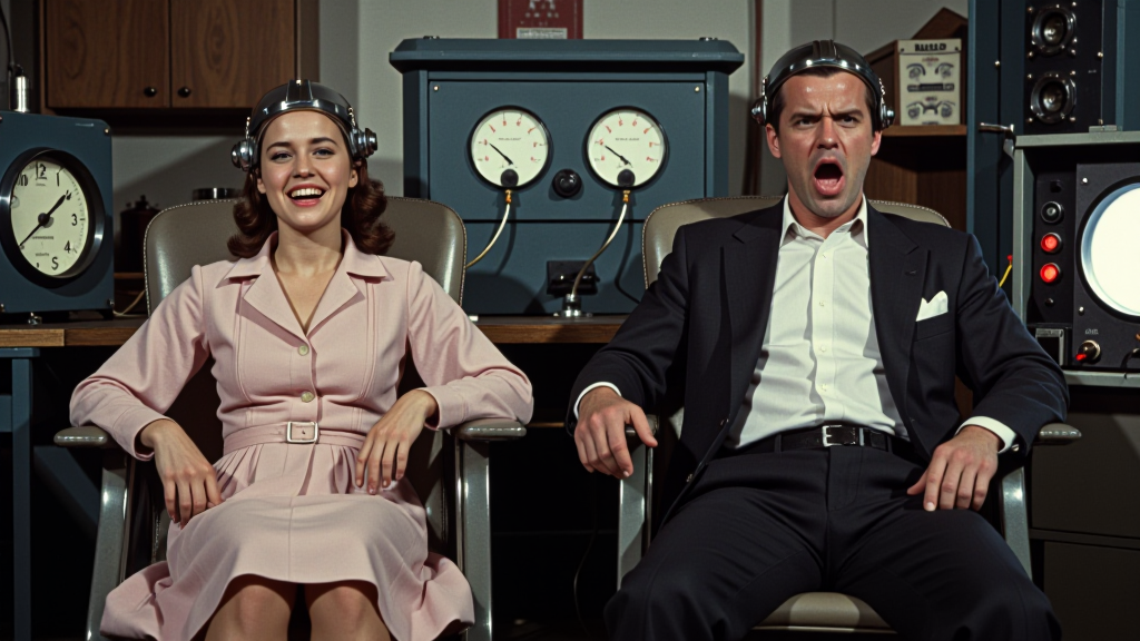 Mad scientist expression swap — before